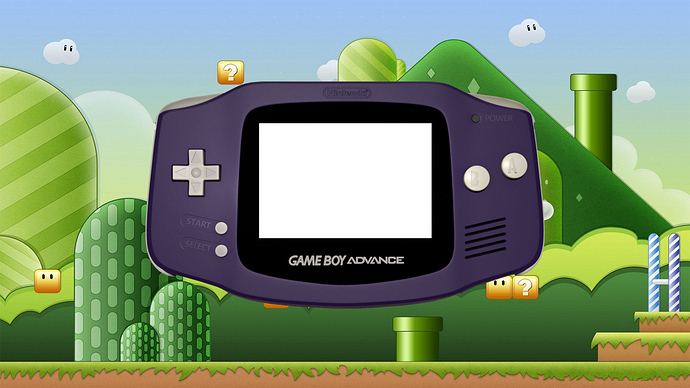 Bezel Nintendo Game Boy Advance