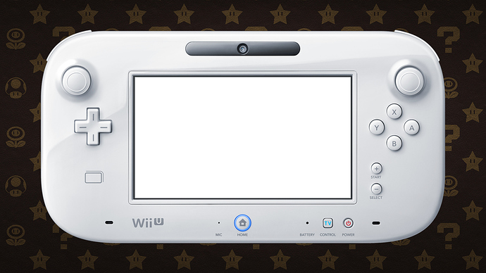Bezel Nintendo Wii U (White)