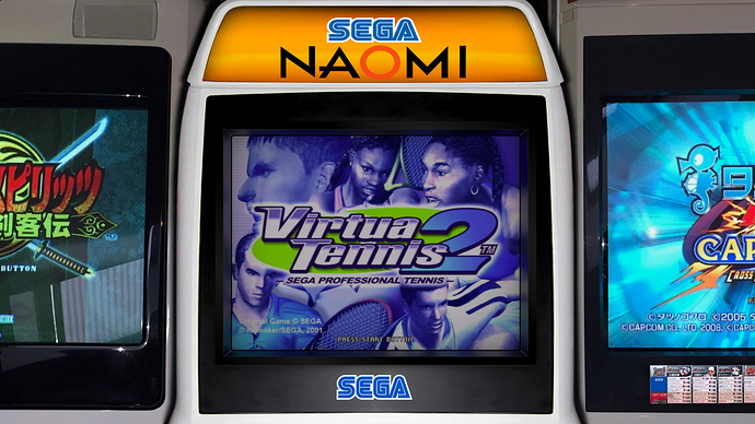 Sega Naomi Scanline Change