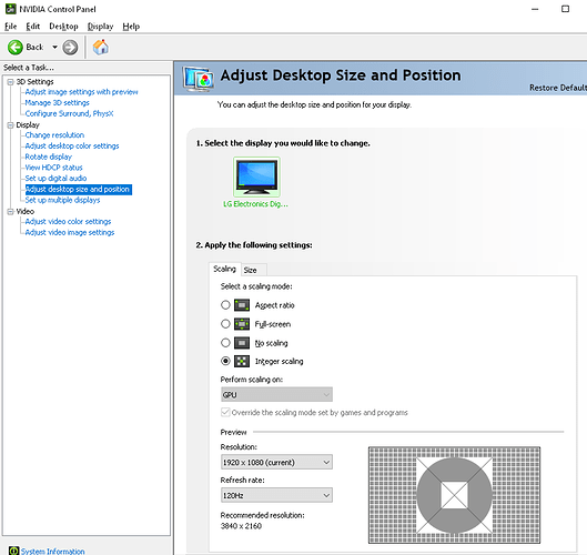 integer scaling nvcp
