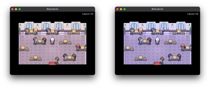 mean gamma without chromatic adaptation