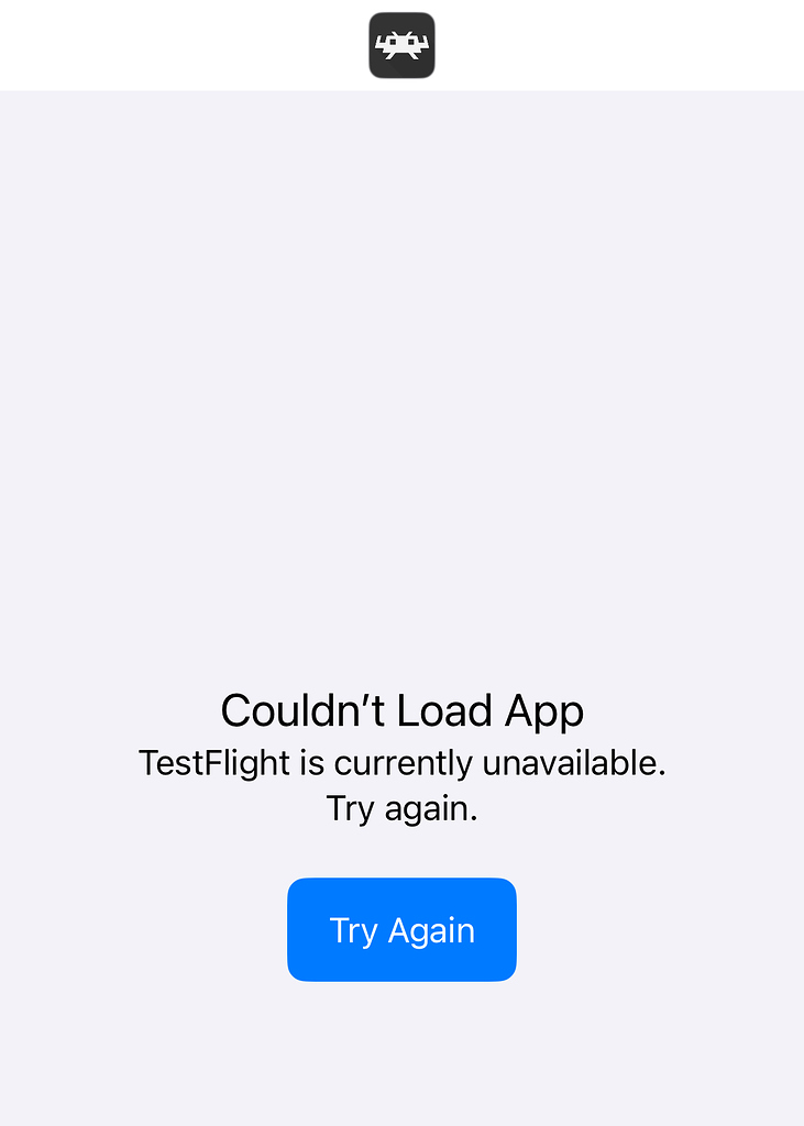 TestFlight Error Messege - Apple devices - Libretro Forums