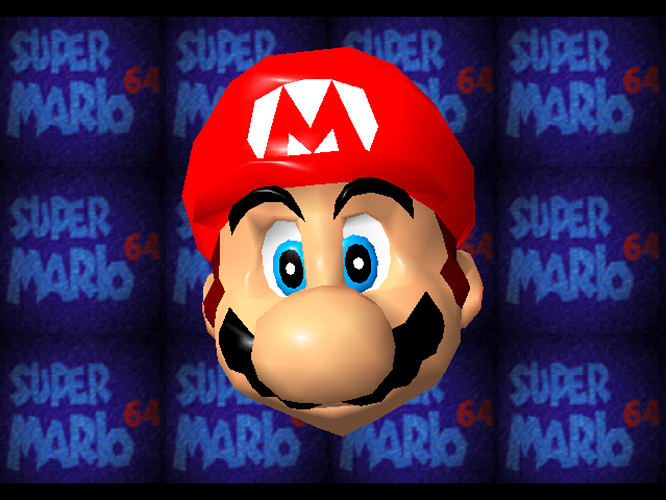 Super Mario 64 (USA)-jaggies