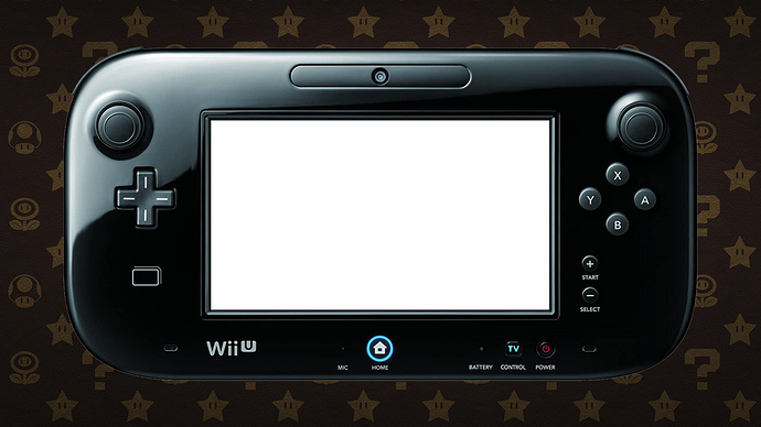 Bezel Nintendo Wii U (Black)