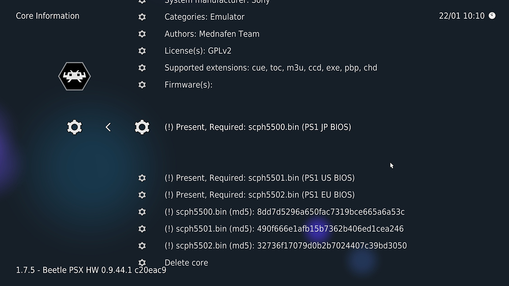 no playstation bios no playstation bios
