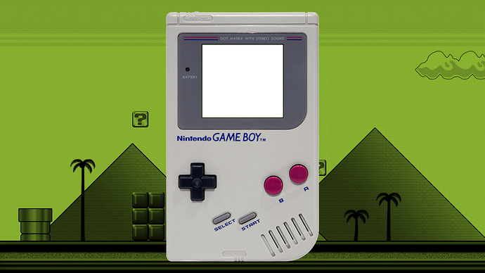 Bezel Nintendo Game Boy