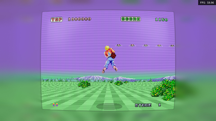 Glass SpaceHarrier