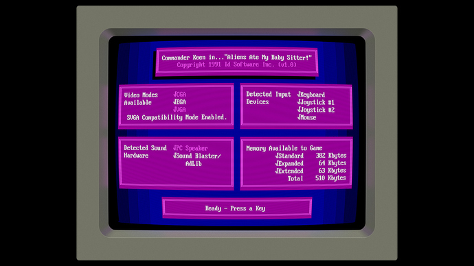 DOSBox Bezel