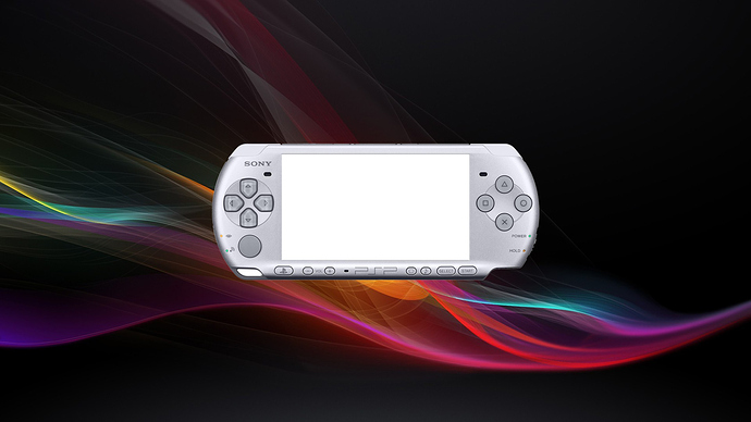 Bezel Sony PSP 3000 Mystic Silver