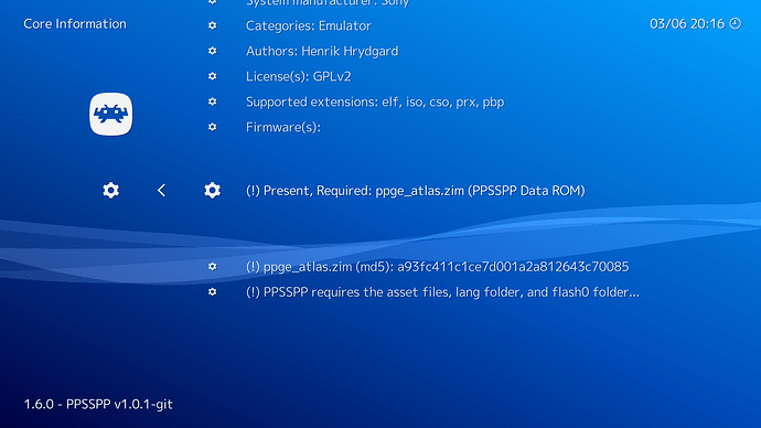 retroarch ppsspp android input text