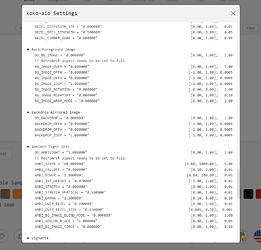 koko-aio Settings