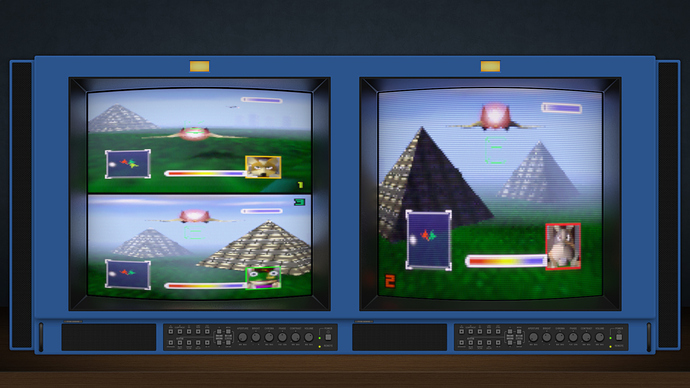 Star Fox 64 3-player Crop