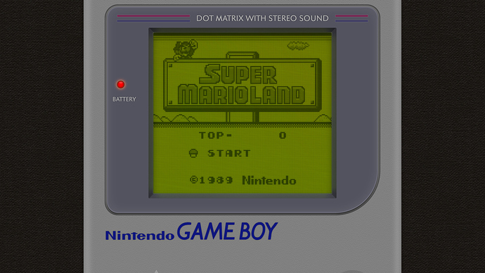 Mega Bezel Game Boy