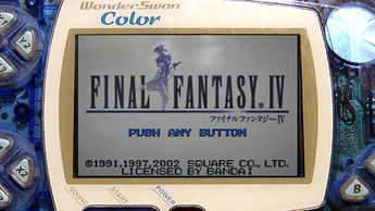 WonderSwan Color -- Default_Screen