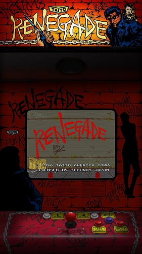 Renegade Vertical Overlay Screenshot