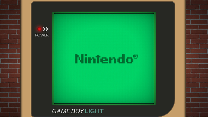 Game Boy Light Gold