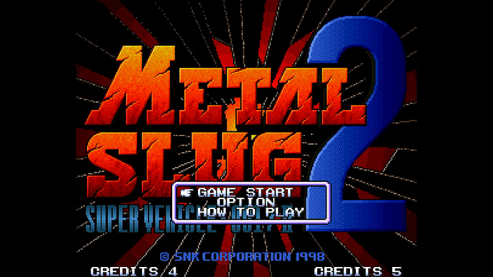 Metal Slug 2 AES