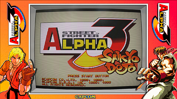 Street Fighter Alpha 3 Glass-[Color]