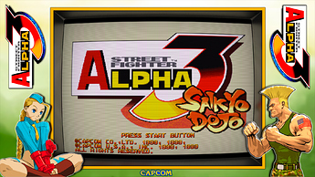 Street Fighter Alpha 3 Plain-[Outline]