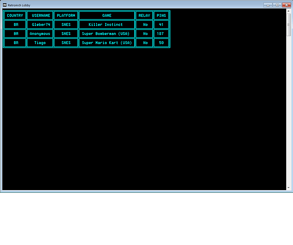 RetroArch Lobby