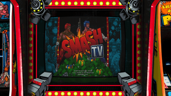 Smash TV -- Cabinet_Red_Glass