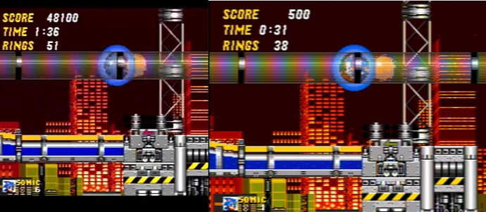 video 2 Model 1 VA6.8 with the High Definition Graphics logo vs GPGX rainbow