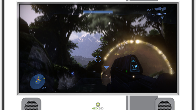 Halo 3 - XBox 360 Stripe Default