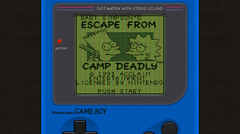 Bart Simpson's Escape from Camp Deadly (USA, Europe)-220123-181850