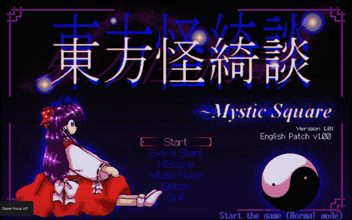 Touhou 5 Mystic Square (Eng)-231217-191309