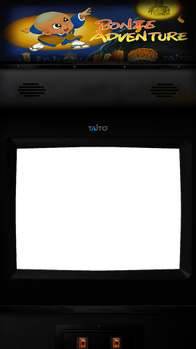 Bonze Adventure - Medium screen - Taito logo