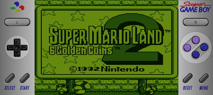 SUPER GAMEBOY Overlay