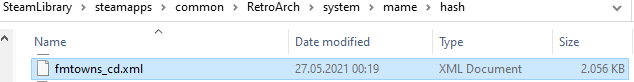 hash file location