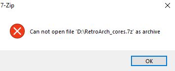 RA Cores not Working
