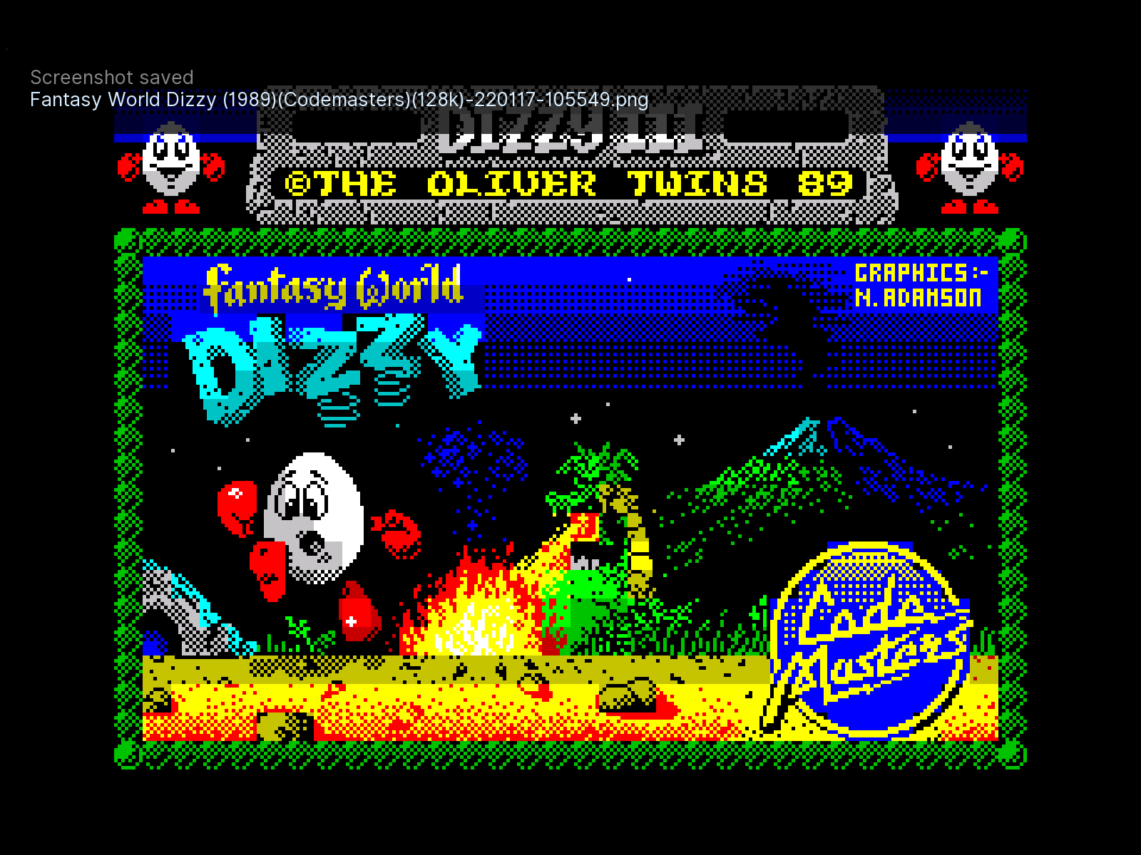 Fantasy World Dizzy (1989)(Codemasters)(128k)-220117-105556